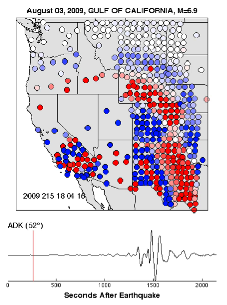 GMV of the 2009-08-03 Gulf of California event