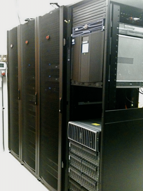 Photo of new racks