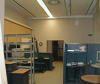 Part of the new office space