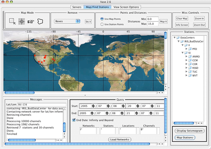 Screenshot of VASE 2.6.2