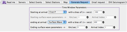 JWEED Features - Surface Waves