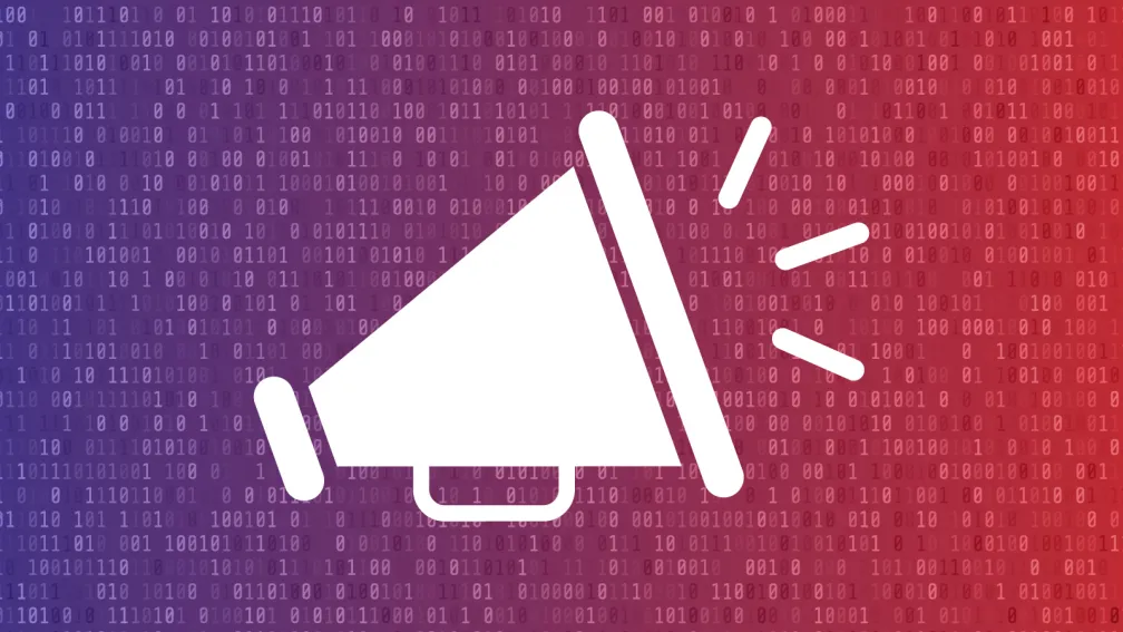 A bullhorn icon.