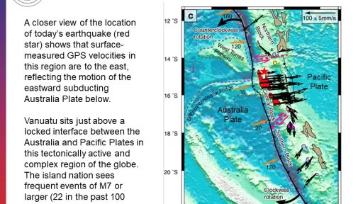 M 7.0 Vanuatu