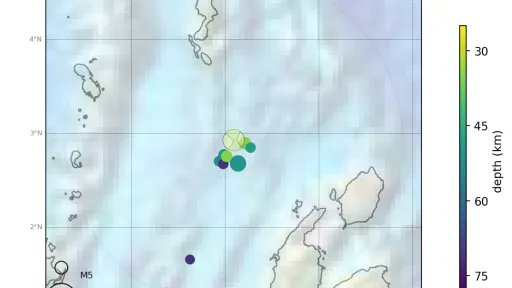M 7.0 Molucca Sea
