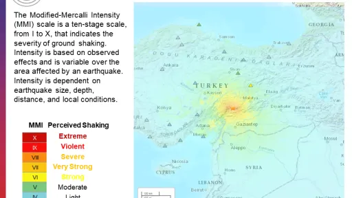 M 7.5 T&uuml;rkiye (Turkey)