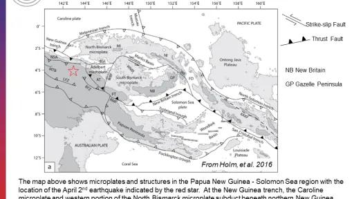 M 7.0 Papua New Guinea
