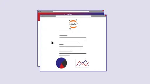 illustration of a jupyter notebook