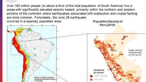 M 7.2 Peru