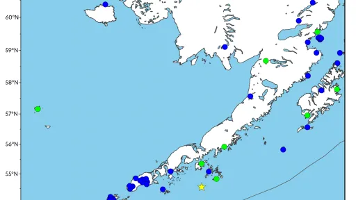 M 7.3 Sand Point, Alaska