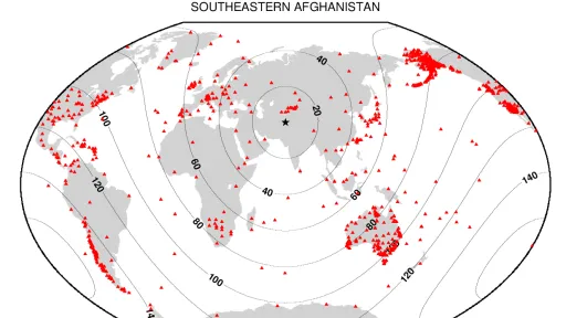 M 6.0 Jalalabad, Afghanistan