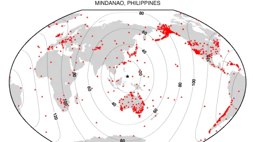 M 7.4 Santiago, Philippines