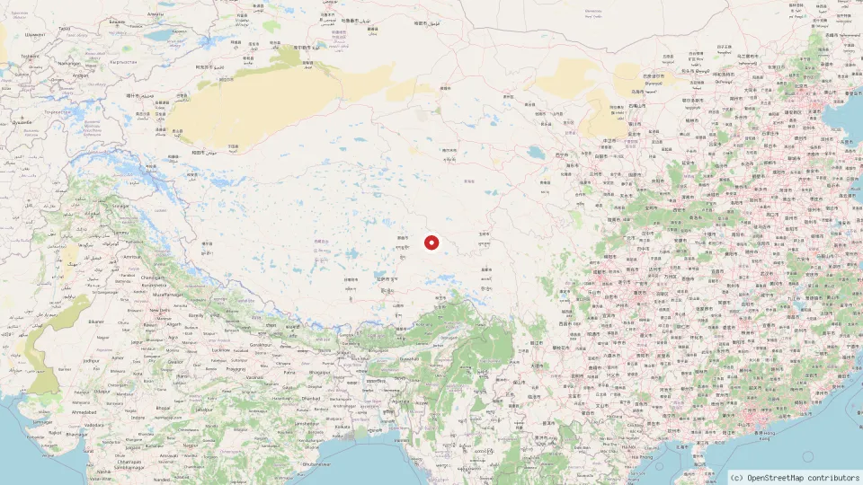 M 7.0 earthquake near Nagqu, Tibet