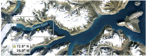 satellite image of the area