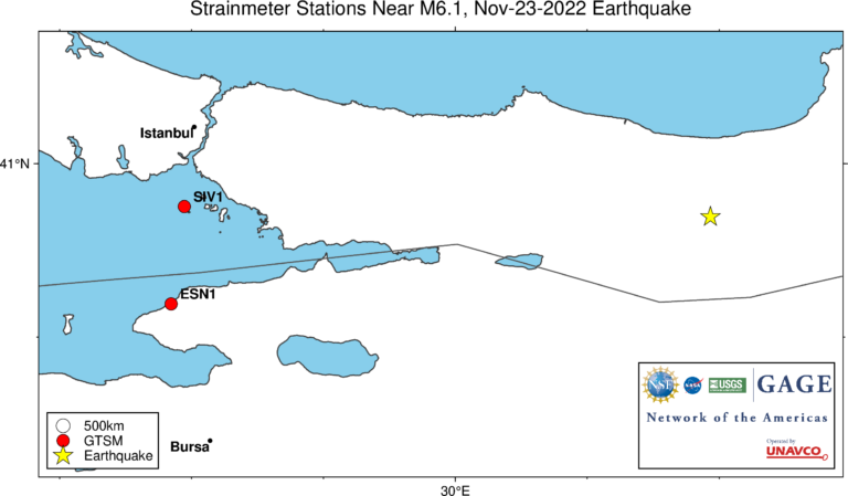 Borehole Station Map