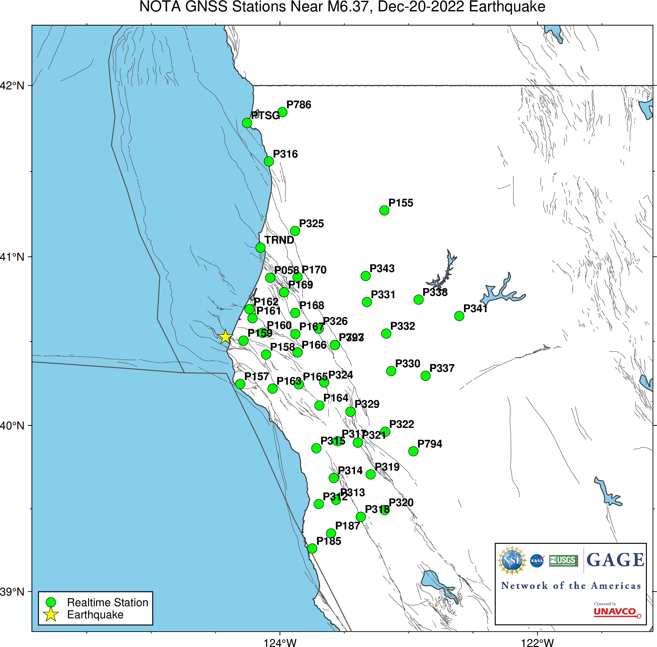 M 6.4 Ferndale, California