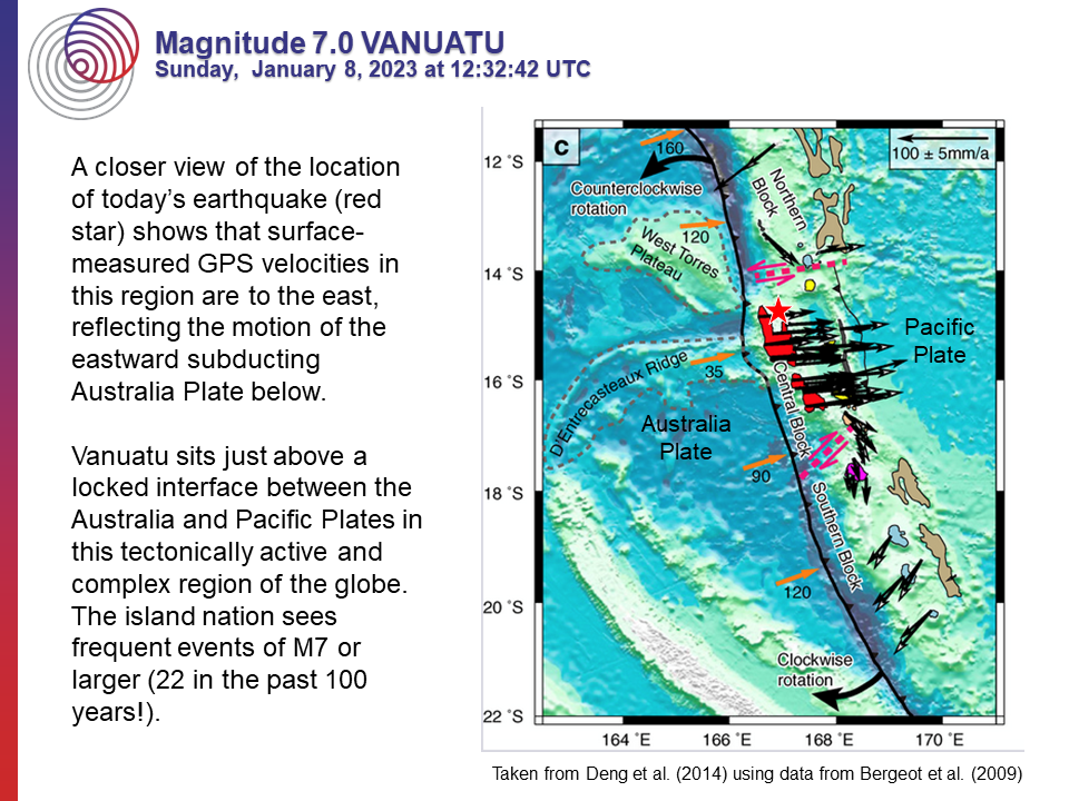 M 7.0 Vanuatu