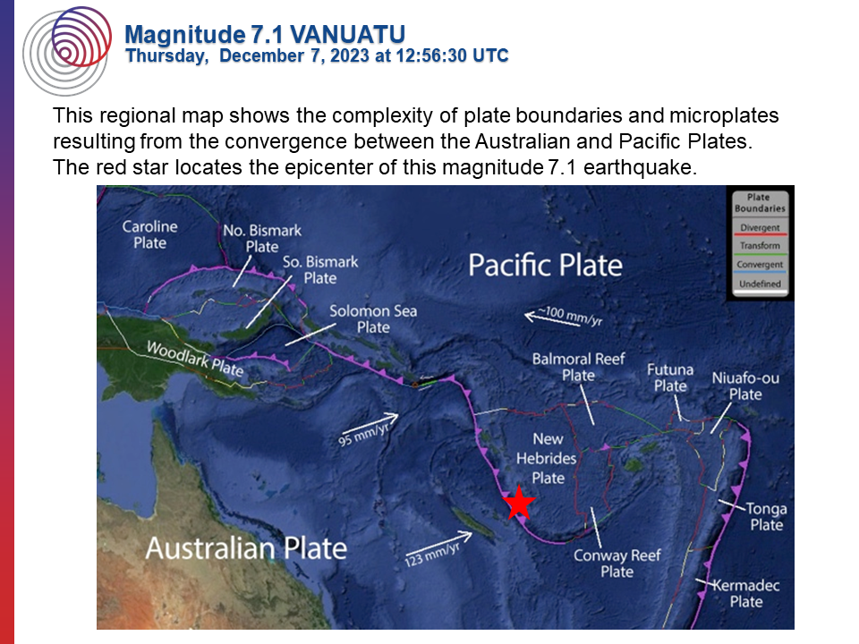 M 7.1 Vanuatu