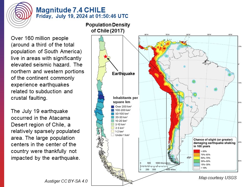 M 7.4 Chile
