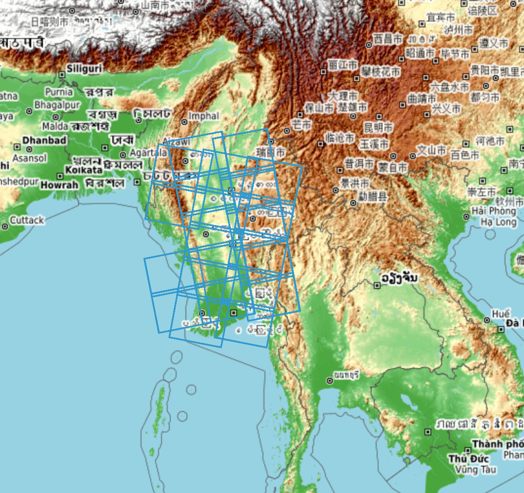 SAR Data Browser