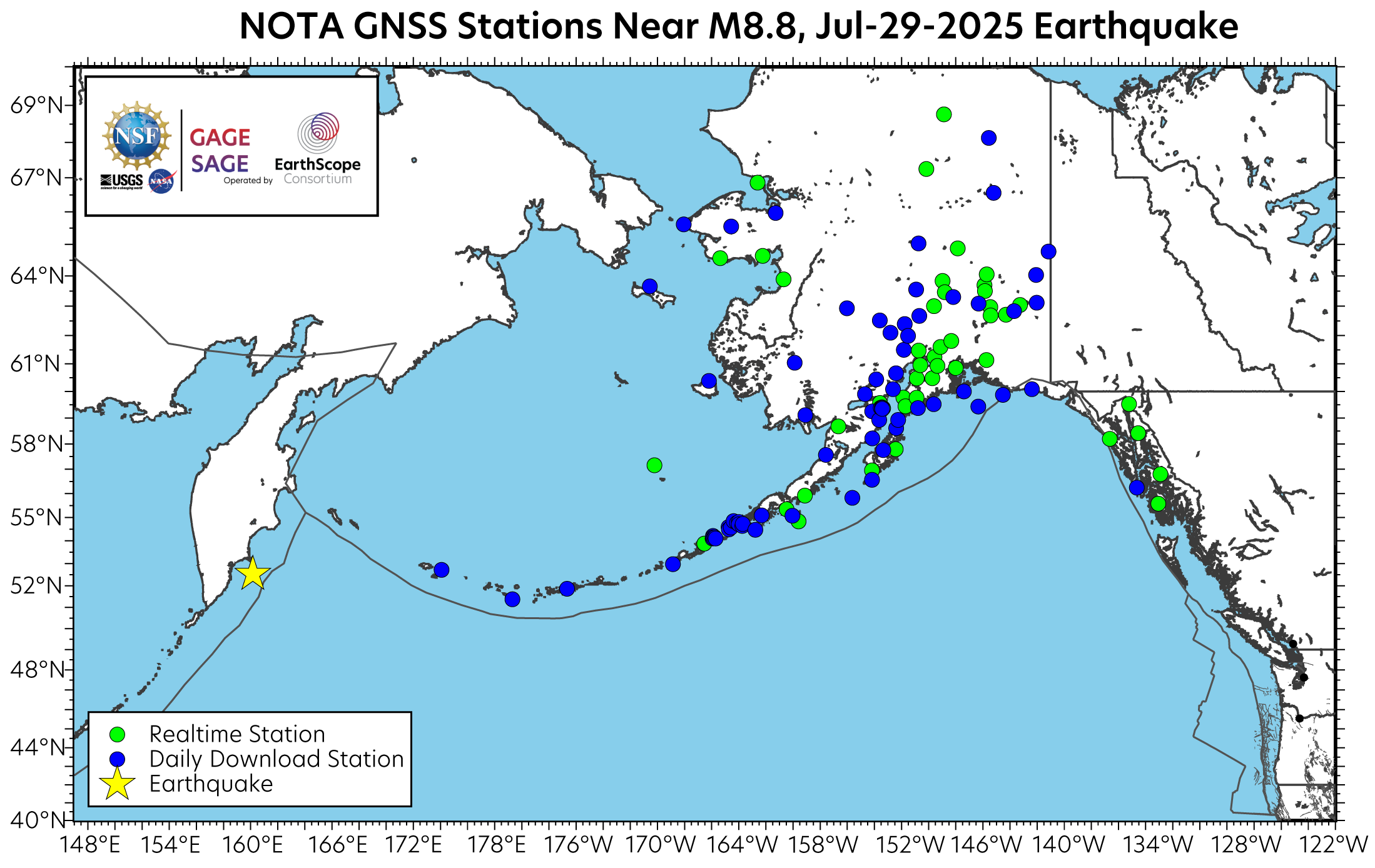 GNSS Nearest NOTA Stations